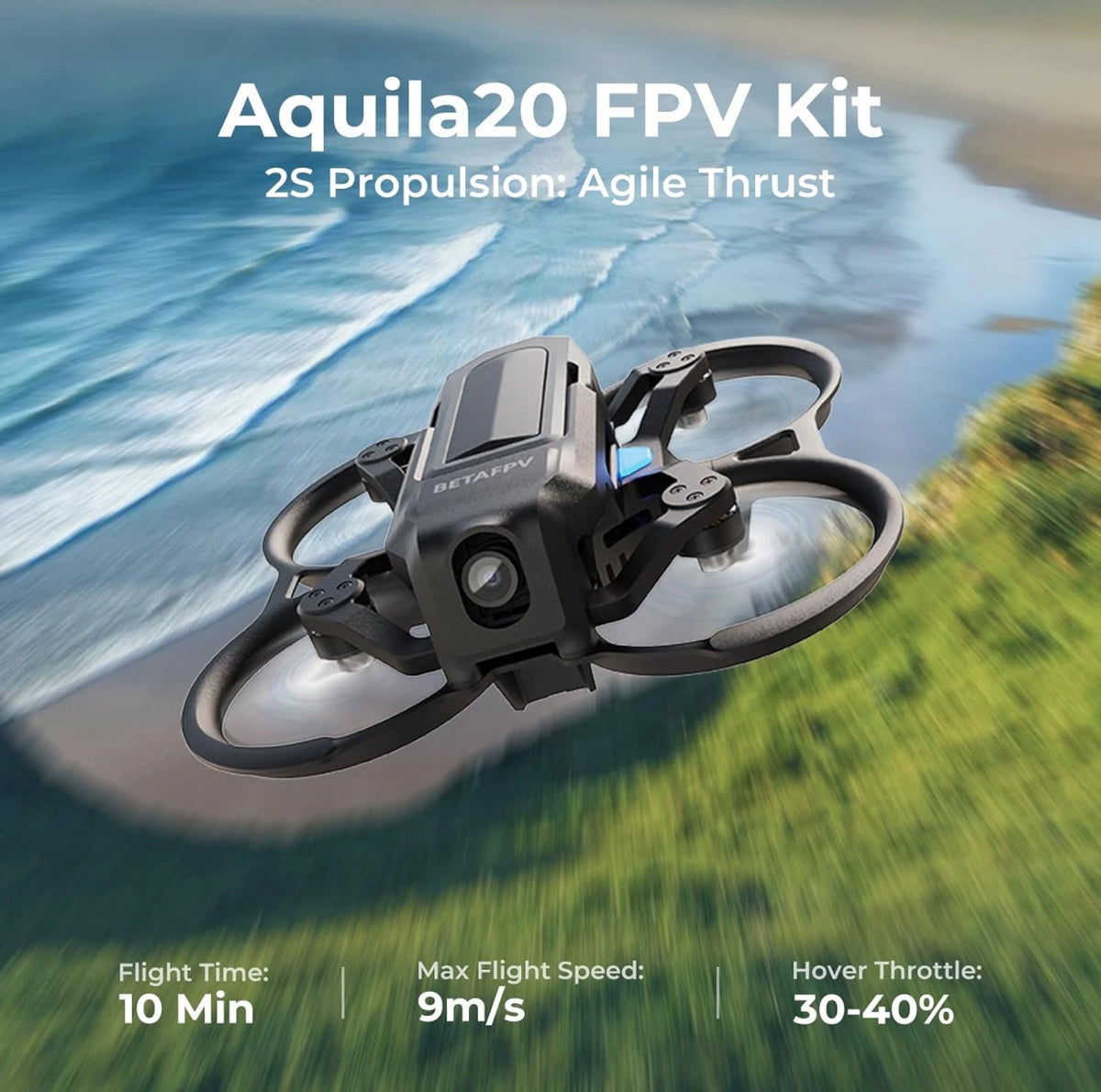 BETAFPV Aquila20 FPV Kit with LiteRadio 4 VR04 for Beginner to Pro Indoor Outdoor