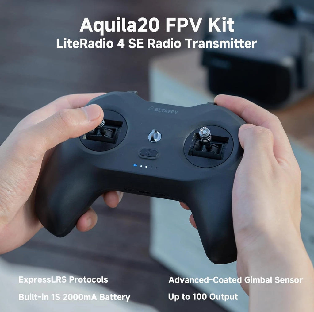 BETAFPV Aquila20 FPV Kit with LiteRadio 4 VR04 for Beginner to Pro Indoor Outdoor